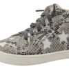 Shoes Old Soles Boy'S Casual Shoes | Old Soles Girl'S & Boy'S Starey High Top Sneaker - Grey Serp/Snow