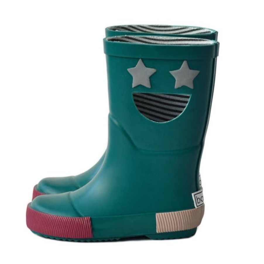 Shoes BOXBO Boy'S Boots | Boxbo Girl'S And Boy'S Wistiti Star Rain Boot, Green