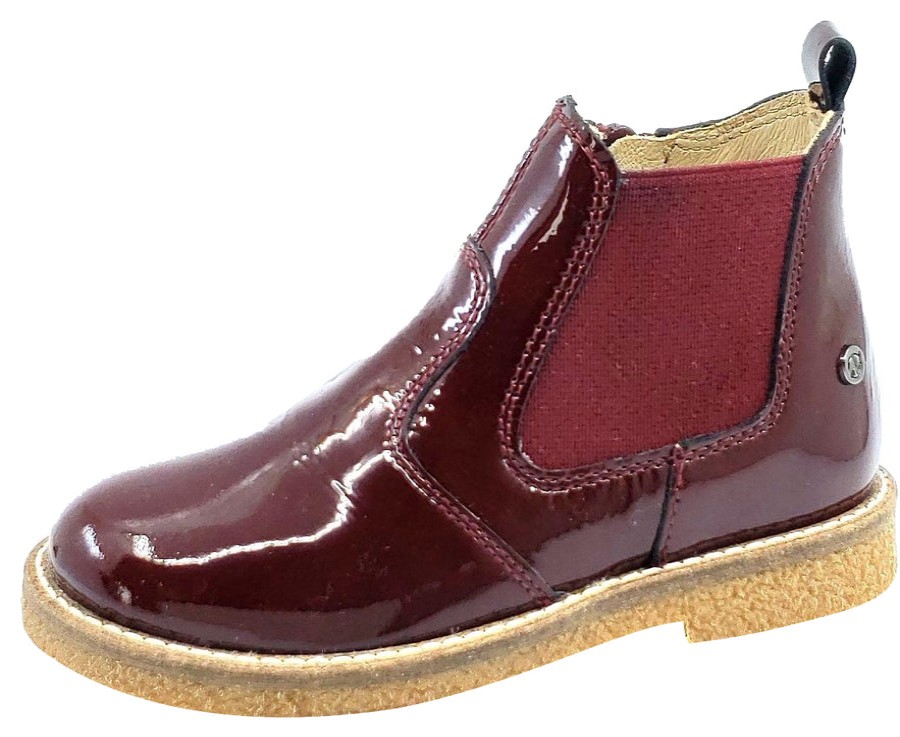 Shoes Naturino Boy'S Casual Shoes | Naturino Boy'S And Girl'S Arthur Boots, Vernice Bourdeux