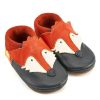 Shoes Orangenkinder Boy'S Casual Shoes | Orangenkinder Boy'S And Girl'S Amigo Fox Motif Barefoot Shoes, Dark Blue