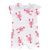 Clothes Jennifer Ann | Jennifer Ann Organic Lobster Romper