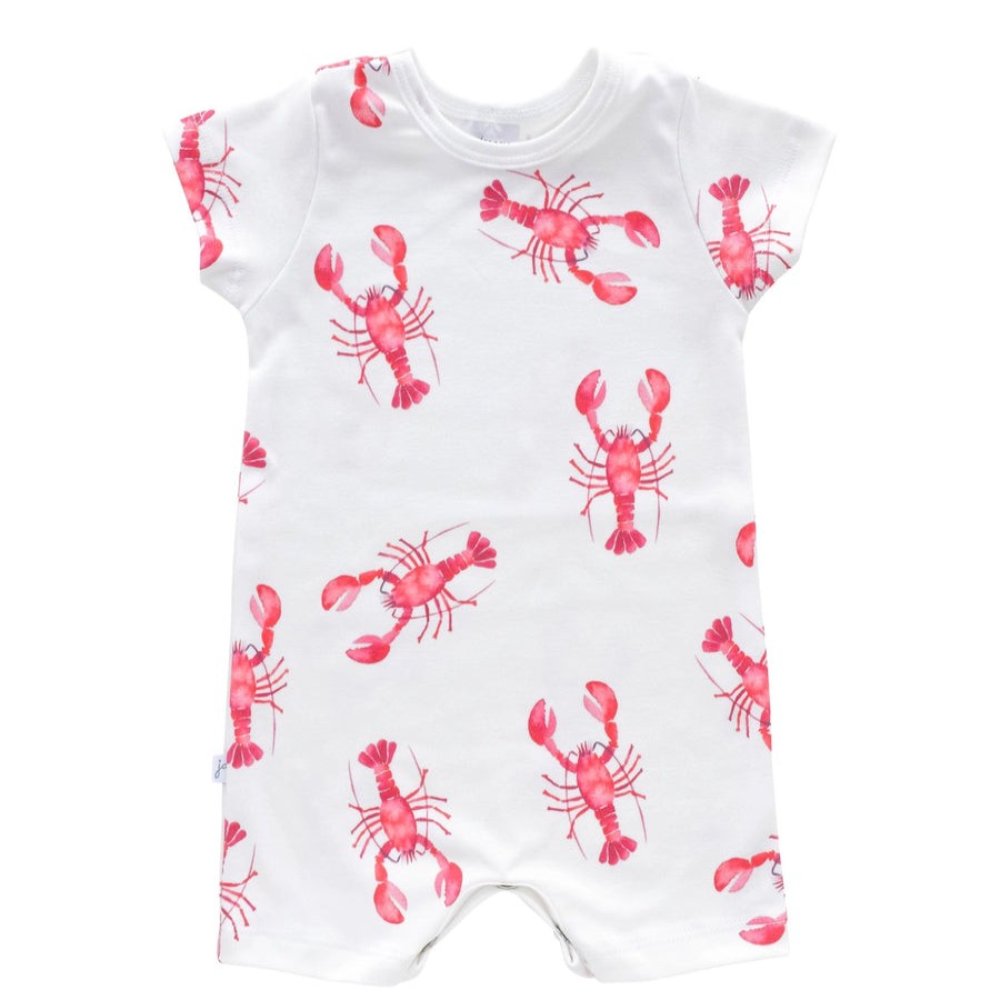 Clothes Jennifer Ann | Jennifer Ann Organic Lobster Romper