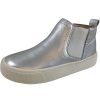 Shoes Old Soles Boy'S Casual Shoes | Old Soles Girl'S And Boy'S The Local 1033 Silver Leather Hightops