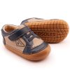 Shoes Old Soles Boy'S Casual Shoes | Old Soles Boy'S & Girl'S 4094 Badge Pave Casual Shoes - Taupe / Navy / Indigo