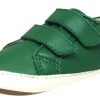 Shoes Old Soles Boy'S Casual Shoes | Old Soles 113R Boy'S And Girl'S Green Bambini Soft Leather Double Strap First Walker Sneaker Shoe