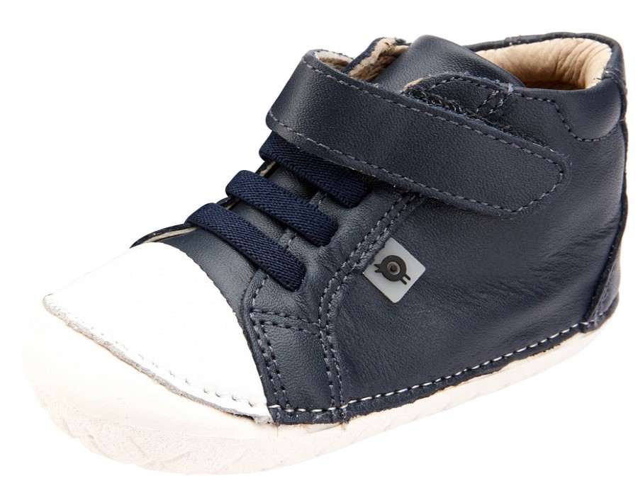 Shoes Old Soles Boy'S Casual Shoes | Old Soles Boy'S And Girl'S 4064 High Pop Shoes - Navy/Snow