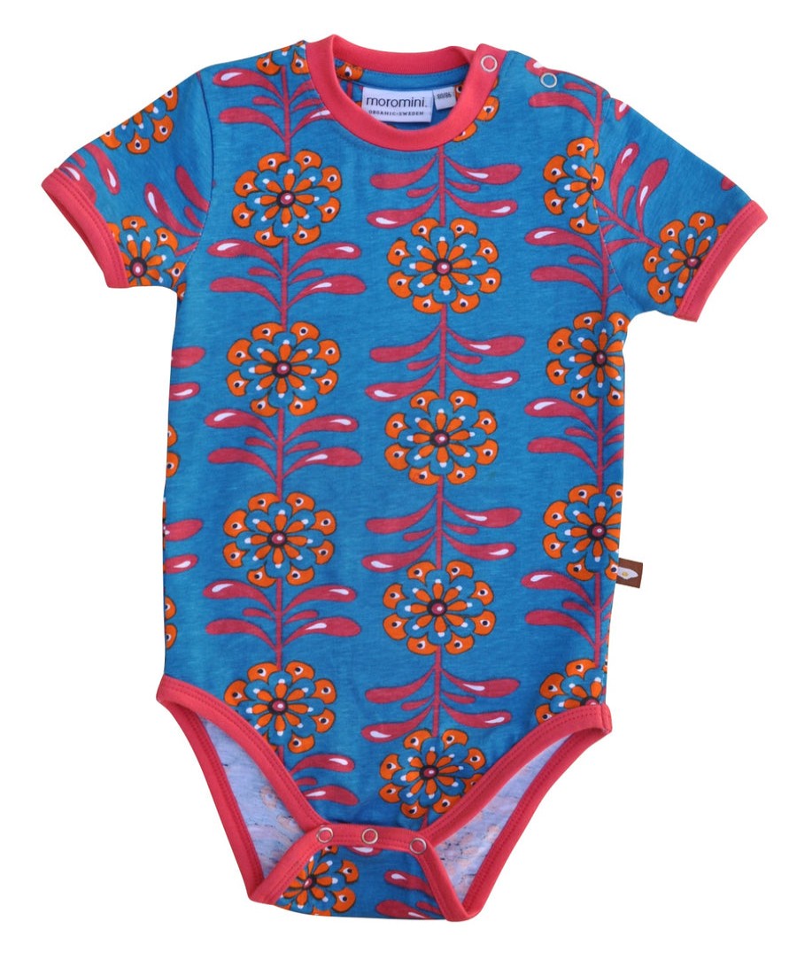 Clothes Moromini | Moromini Baby Flower Vine Bodysuit