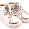 Shoes Old Soles Girl'S Casual Shoes | Old Soles Girl'S 8042 Rainbow Ground Casual Shoes - Silver / Fuchsia