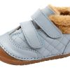 Shoes Old Soles Boy'S Boots | Old Soles Boy'S & Girl'S 4069 Quilty Bear Pave Sneaker Booties - Dusty Blue