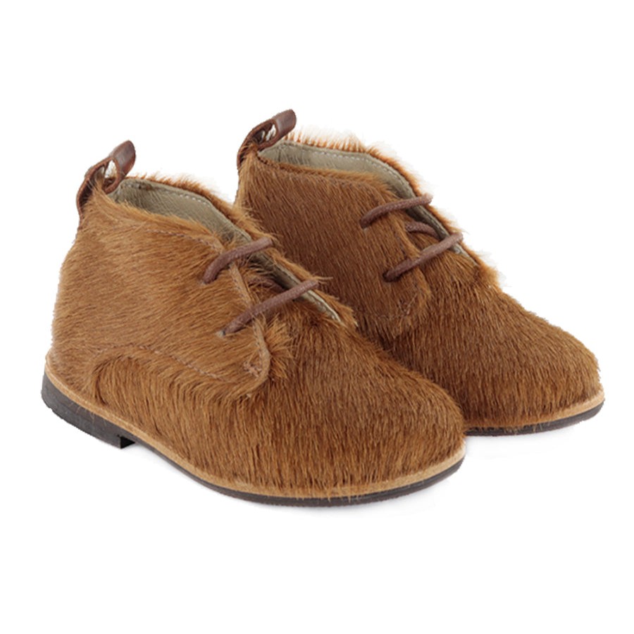 Shoes Manuela de Juan Girl'S Boots | Manuela De Juan Girl'S And Boy'S Asher Bootie, Cuoio Potro