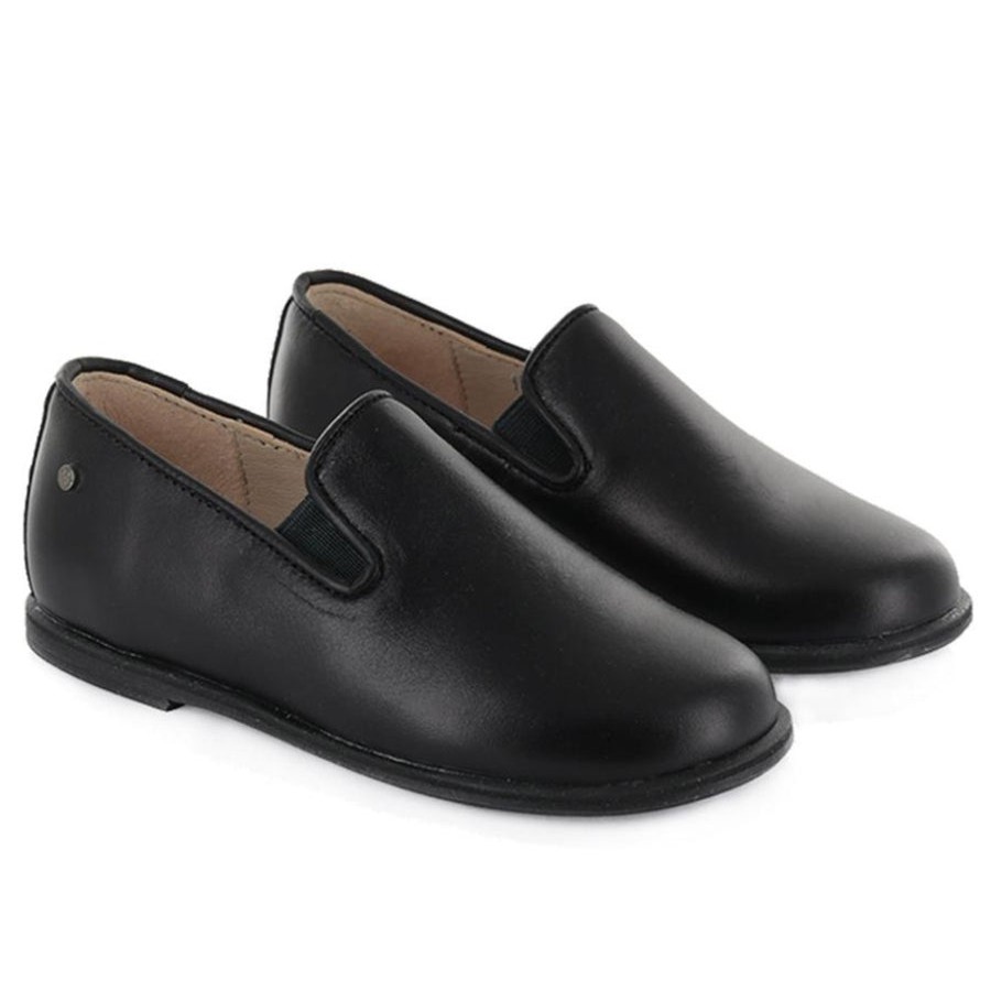 Shoes Manuela de Juan Boy'S Casual Shoes | Manuela De Juan Girl'S And Boy'S Benji Ii Smoking Loafer, Black