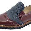 Shoes Maria Catalan Boy'S Casual Shoes | Maria Catalan Boy'S & Girl'S Burdeos Burgundy Smooth Slip On Moccasin Loafer Shoe