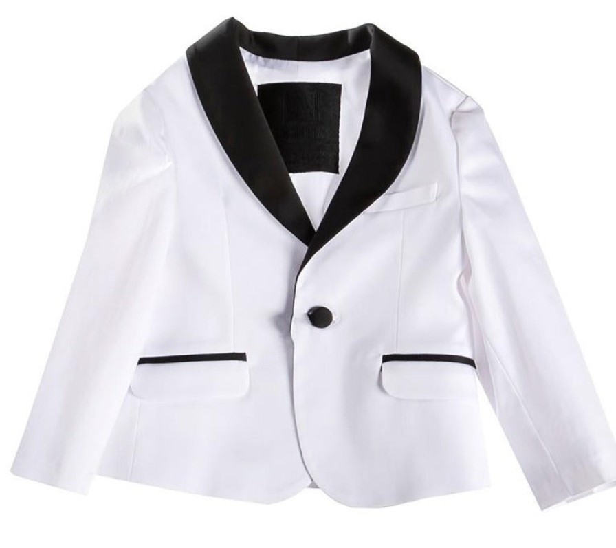 Clothes Attic 21 | Attic 21 Njk4243 Blazer - White/Black