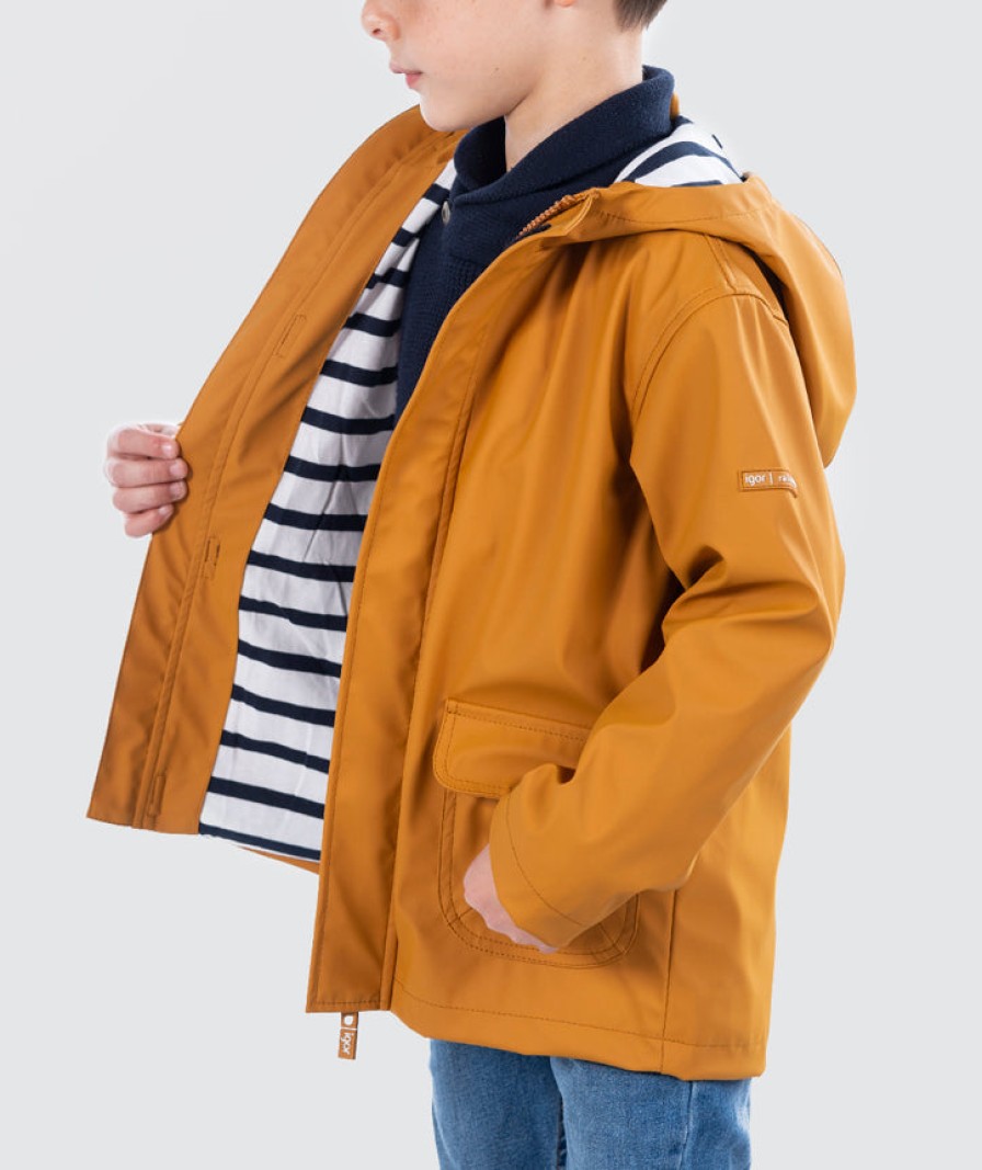 Clothes Igor | Igor Euri Raincoat, Caramelo