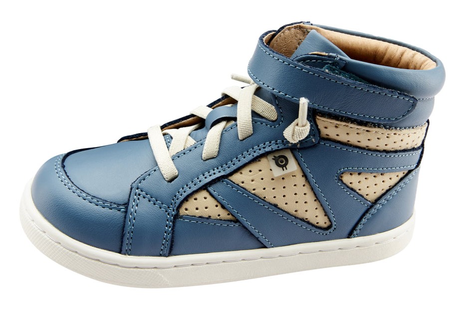 Shoes Old Soles Girl'S Casual Shoes | Old Soles Boy'S And Girl'S 6148 The Squad Sneakers - Indigo/Cream