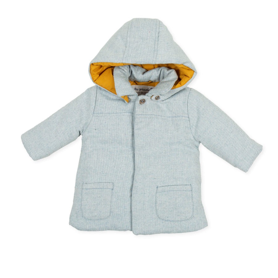 Clothes Tutto Piccolo | Tutto Piccolo 9612 Chaqueton Espiga Coat - Porcelain