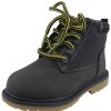 Shoes OshKosh B'Gosh Boy'S Casual Shoes | Oshkosh Boy'S Chandler Plaid Classic Lace Up Ankle Boots Navy