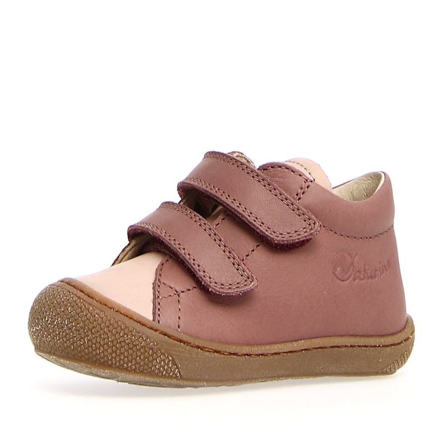 Shoes Naturino Girl'S Casual Shoes | Naturino Girl'S Cocoon Vl Nappa Spazz Sole Honey Sneakers - Cipria/Rose