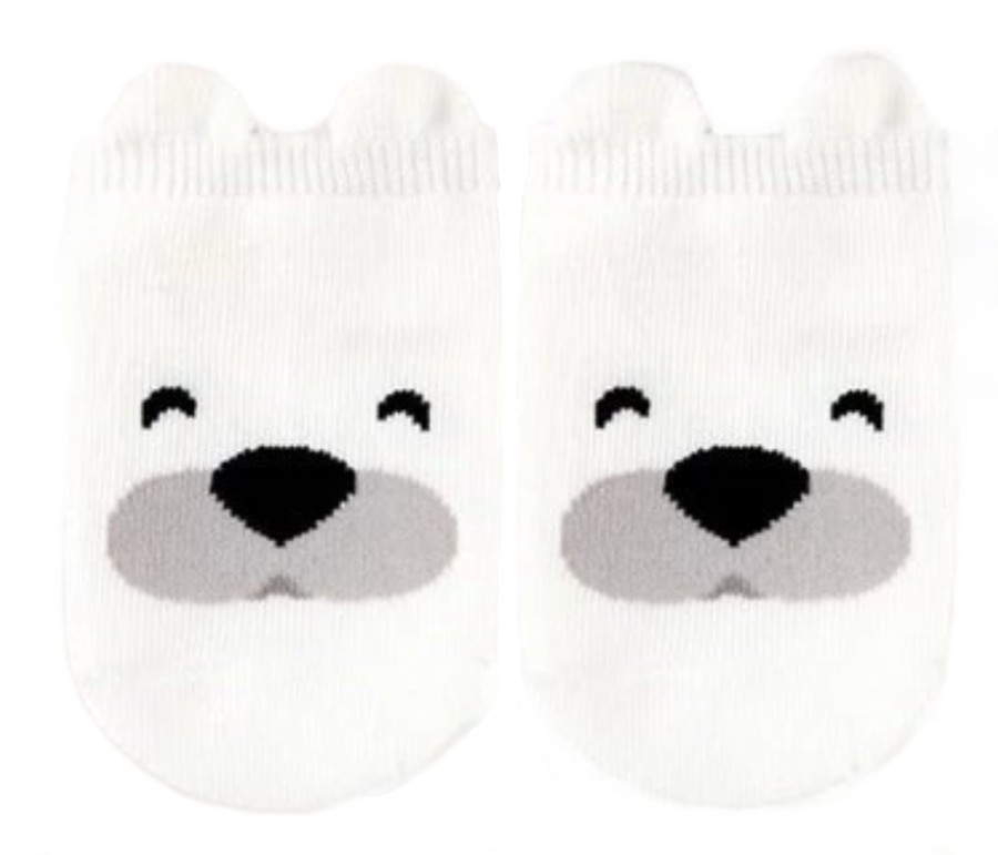 Clothes Eva & Elvin | Eva & Elvin Polar Bear Socks