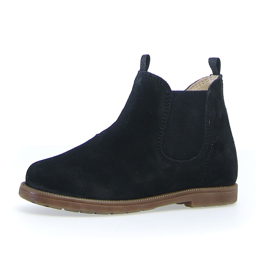 Shoes Naturino Boy'S Boots | Naturino Falcotto Girl'S & Boy'S Winter Wood Suede Sneakers - Black