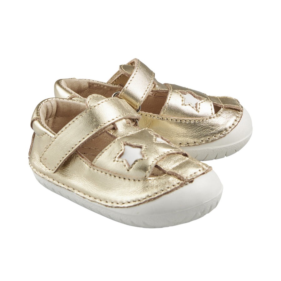 Shoes Old Soles Girl'S Sandals | Old Soles Girl'S And Boy'S 4080 Springy Pave - Gold/Snow