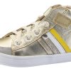 Shoes Old Soles Boy'S Casual Shoes | Old Soles Boy'S And Girl'S High-Top-Rb Leather Sneakers, Gold/Gold