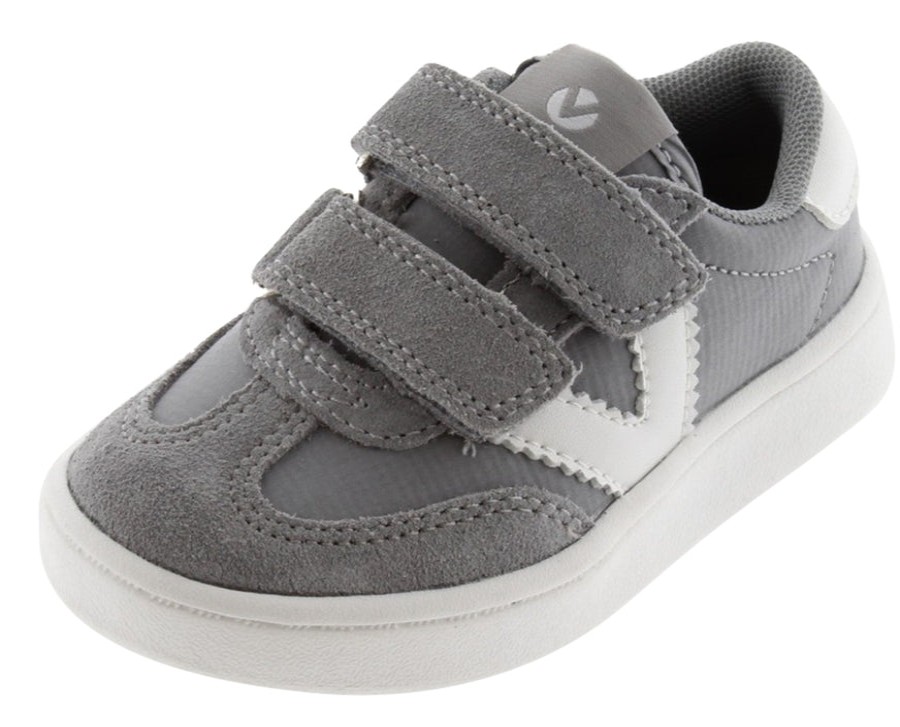 Shoes Victoria Boy'S Casual Shoes | Victoria Boy'S And Girl'S Hook And Loop Closure Sneaker, Grey