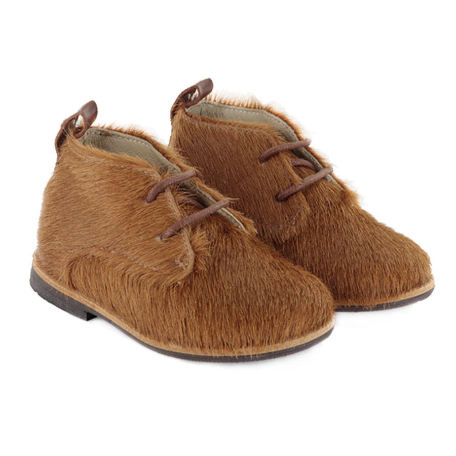 Shoes Manuela de Juan Boy'S Dress Shoes | Manuela De Juan Girl'S And Boy'S Asher Bootie, Cuoio Potro