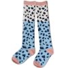 Clothes BOXBO | Boxbo High Socks Snow Blue Hs19-2