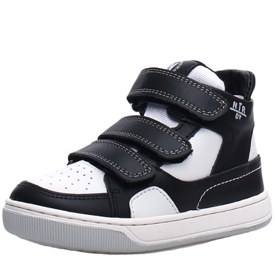 Shoes Naturino Girl'S Casual Shoes | Naturino Boy'S And Girl'S Finnix Sneaker Shoes - Black/White