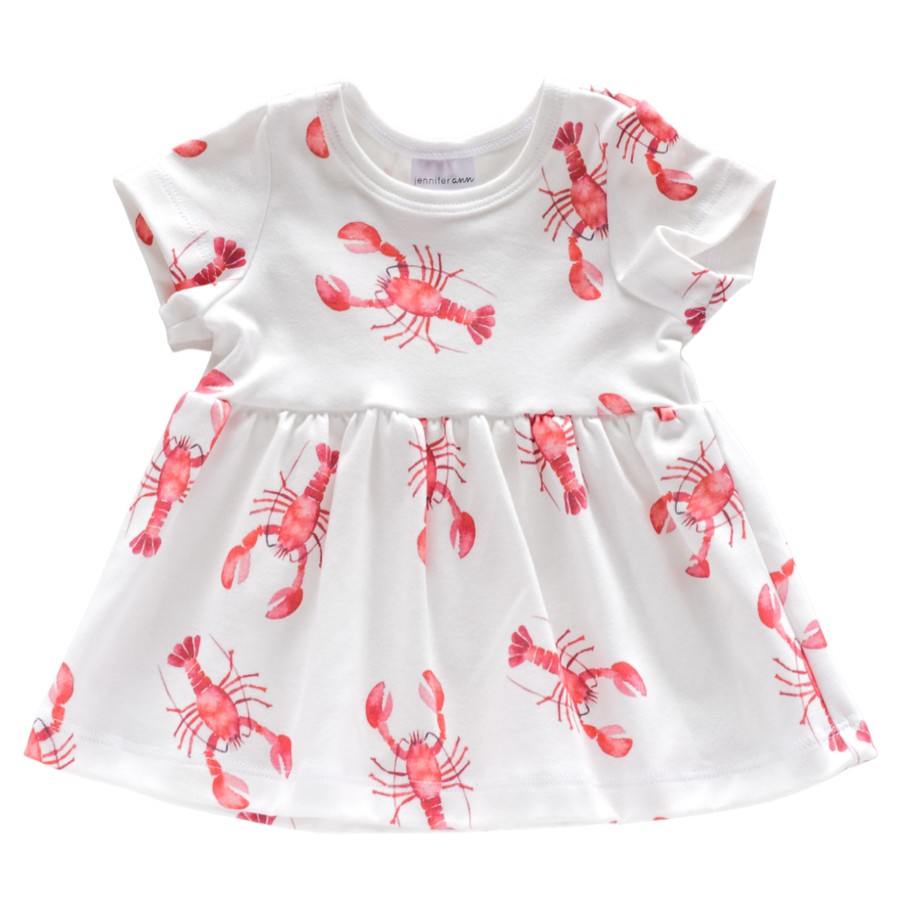 Clothes Jennifer Ann | Jennifer Ann Lobster Organic Dress