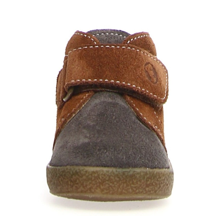 Shoes Naturino Boy'S Casual Shoes | Naturino Falcotto Boy'S And Girl'S Conte Shoes, Anthracite/Chestnut