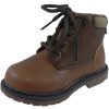 Shoes OshKosh B'Gosh Boy'S Casual Shoes | Oshkosh Boy'S Chandler Plaid Classic Lace Up Ankle Boots Brown