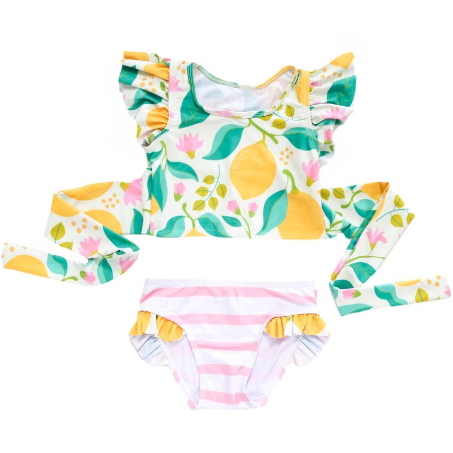 Clothes Blueberry Bay | Blueberry Bay Enchanted Sunshine Two Piece Swimsuit