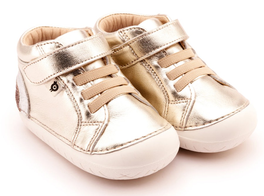 Shoes Old Soles Girl'S Casual Shoes | Old Soles Girl'S And Boy'S 4091 Rainbow Champster Casual Shoes - Titanium / Silver