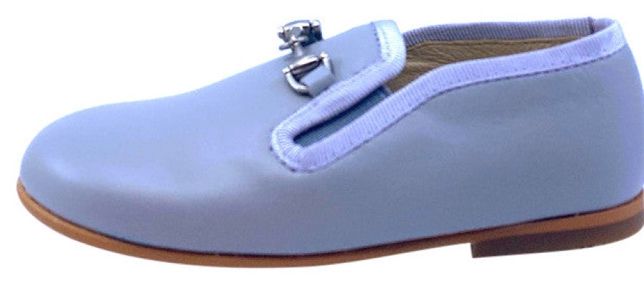 Shoes Luccini Boy'S Casual Shoes | Luccini Boy'S Ba158 Cha Piso Point Natural Loafer - Grey