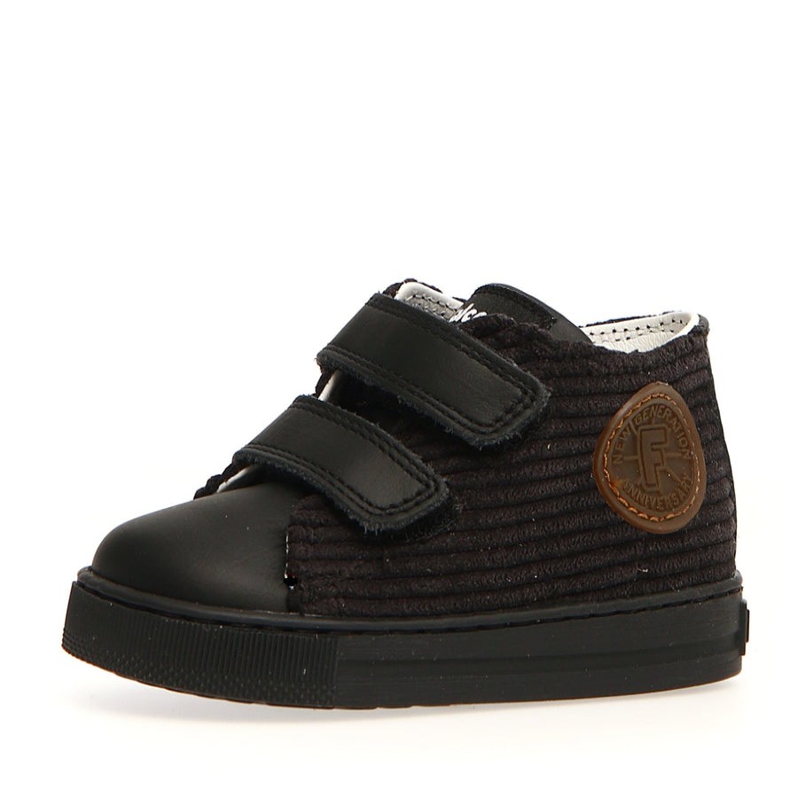 Shoes Naturino Girl'S Casual Shoes | Naturino Falcotto Boy'S And Girl'S Michael Sneakers, Corduroy/Black