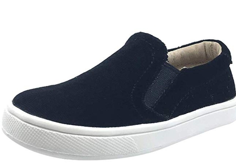 Shoes Old Soles Boy'S Casual Shoes | Old Soles Girl'S Velvey Hoff Velvet Slip On, Black