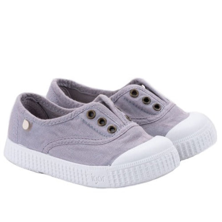 Shoes Igor Girl'S Casual Shoes | Igor Berri Laceless Canvas Shoes - Malva