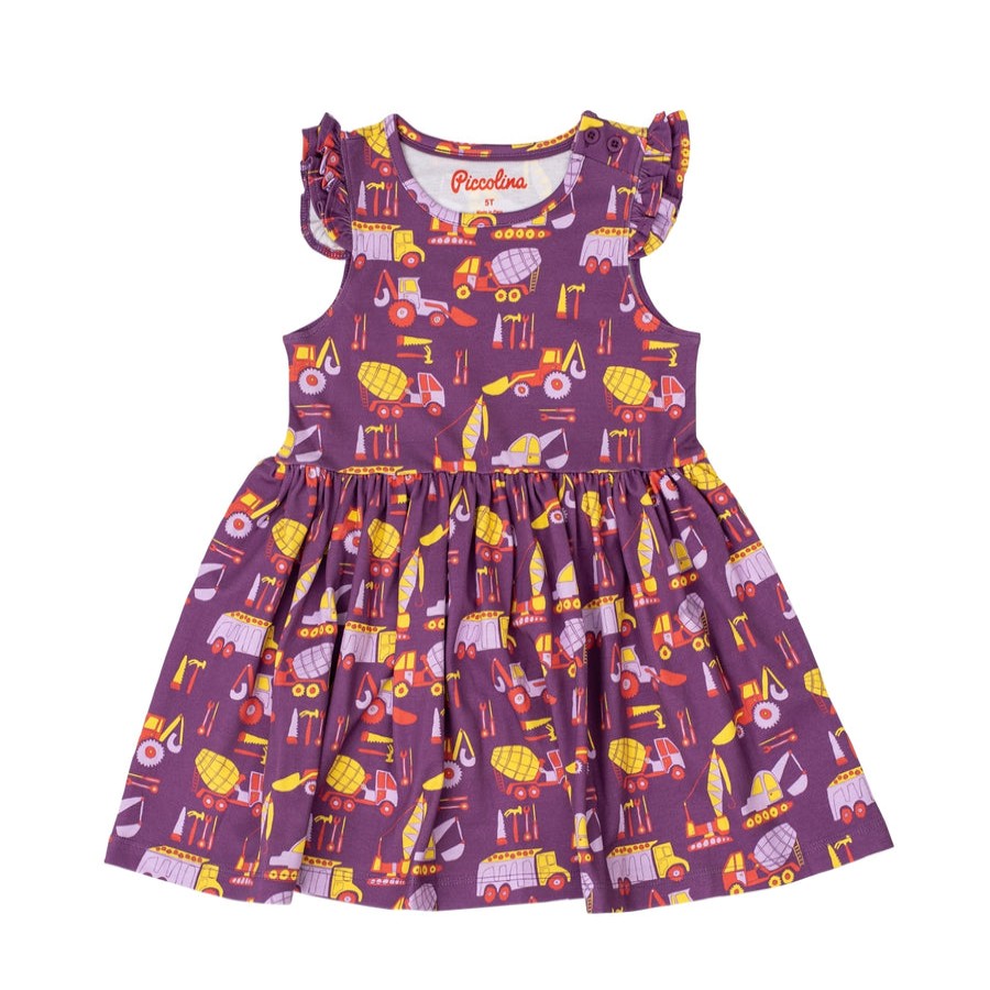 Clothes PIccolina Kids | Piccolina Kids Aubrey Construction Dress