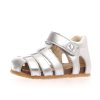 Shoes Naturino Boy'S Sandals | Naturino Falcotto Boy'S And Girl'S Alby Fisherman Sandals - Metallic Silver