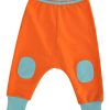 Clothes Moromini | Moromini Vibrant Orange Baggy Pants