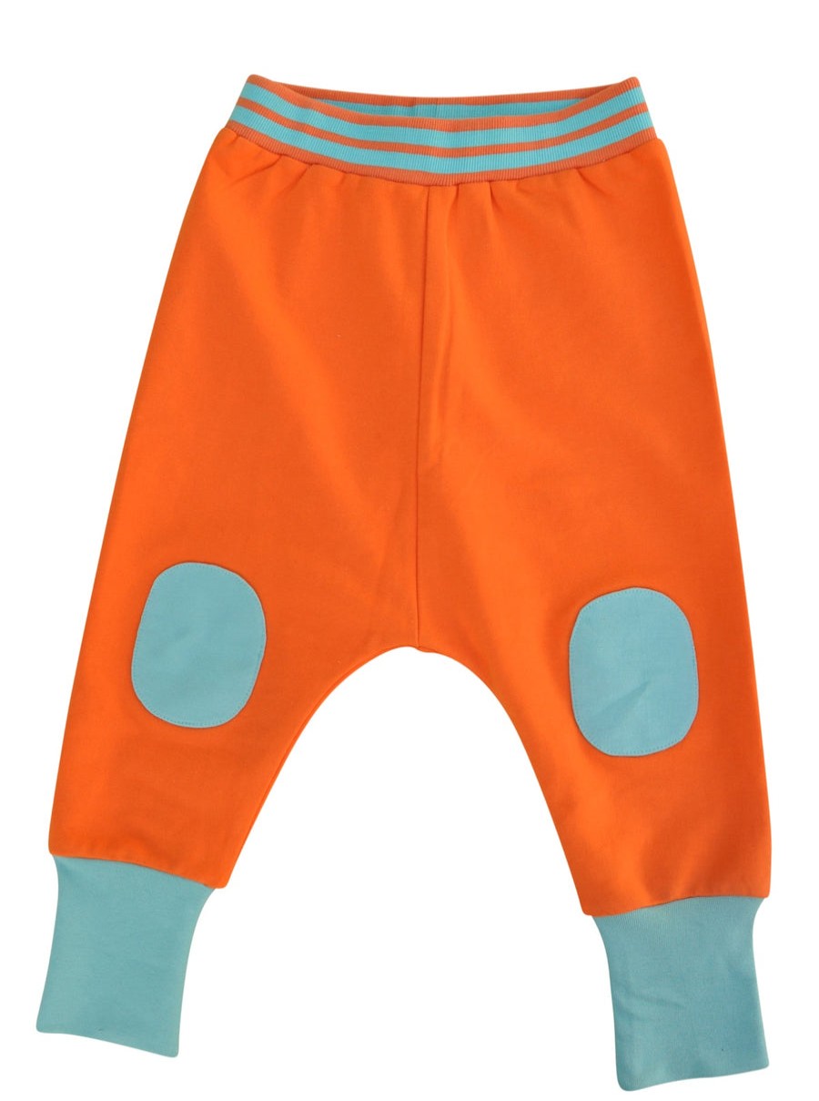 Clothes Moromini | Moromini Vibrant Orange Baggy Pants