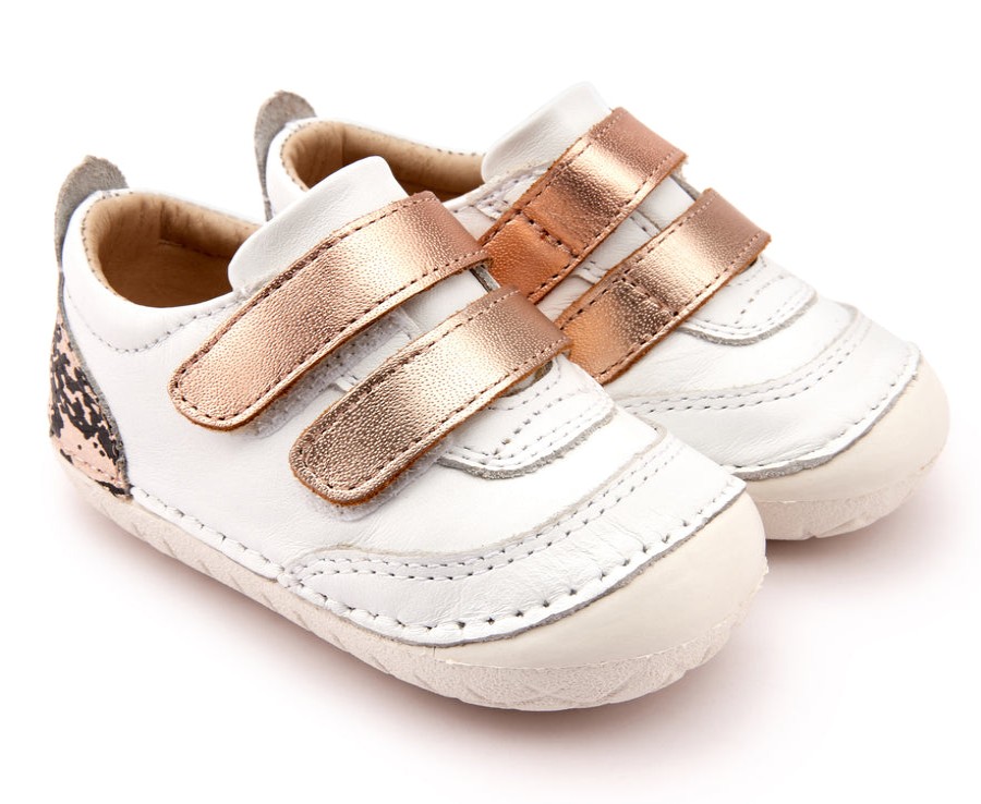 Shoes Old Soles Girl'S Casual Shoes | Old Soles Girl'S 4073 Fabista Shoes - Snow/Copper