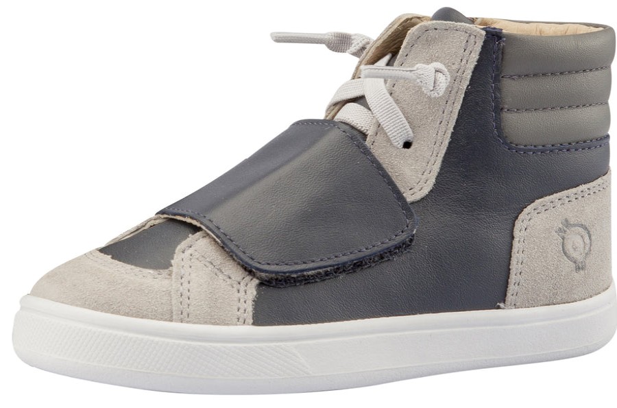 Shoes Old Soles Boy'S Casual Shoes | Old Soles Girl'S & Boy'S Og Sneakers, Navy / Grey Suede / Grey