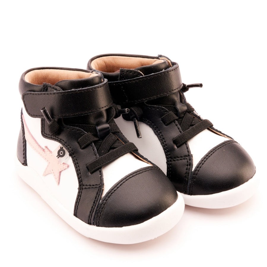 Shoes Old Soles Girl'S Casual Shoes | Old Soles Girl'S 8046 Ground Team Casual Shoes - Snow / Powder Pink / Black