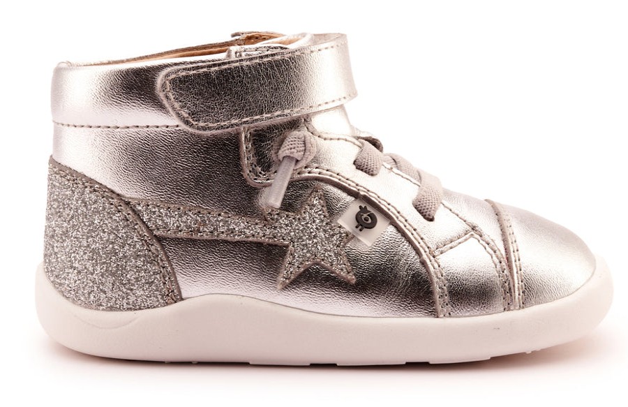 Shoes Old Soles Girl'S Casual Shoes | Old Soles Girl'S 8038 Parade Casual Shoes - Silver / Glam Argent