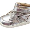 Shoes Old Soles Boy'S Casual Shoes | Old Soles Boy'S & Girl'S 8009 Shizam Sneakers - Silver/Grey Suede