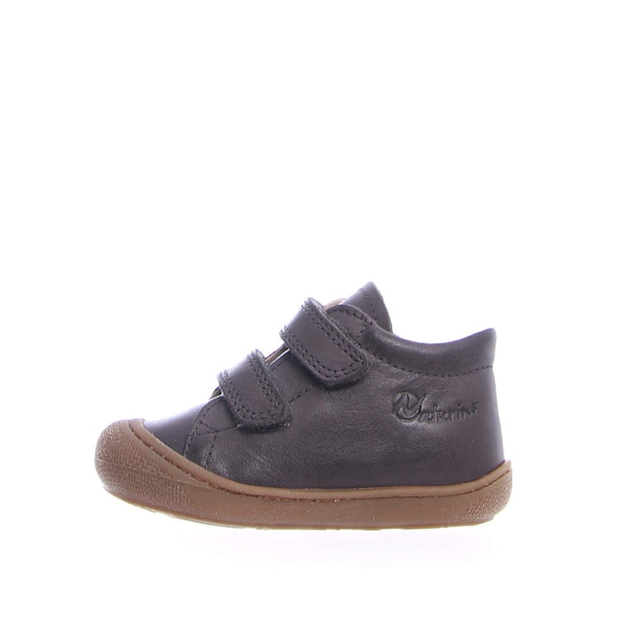 Shoes Naturino Girl'S Casual Shoes | Naturino Girl'S & Boy'S Cocoon Vl Nappa Spazz Sneakers - Honey Anthracite