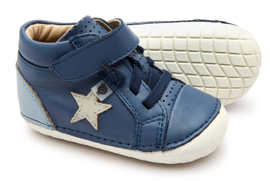 Shoes Old Soles Boy'S Casual Shoes | Old Soles Boy'S Champster Pave Shoes - Petrol/Dusty Blue/Gris